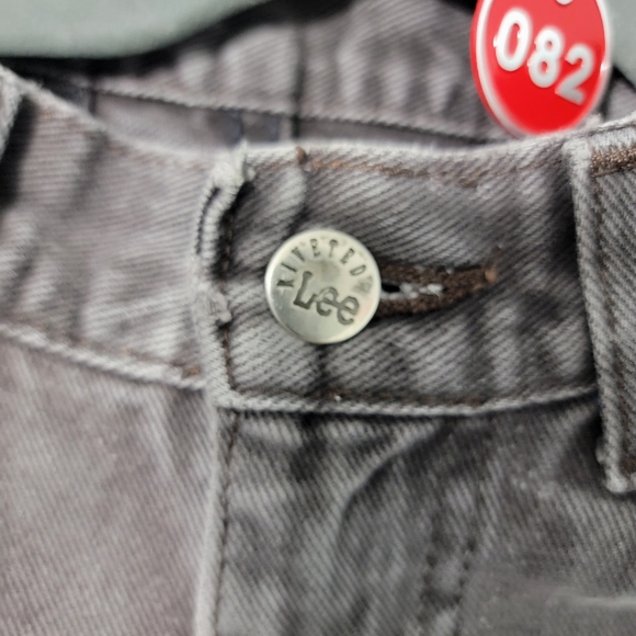 82. S LEE Vintage Limited Black Jeans Distressed Fitted Yoke - Picture 5 of 8